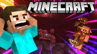 NETHER IS SO SCARY | HOW TO SURVIVE IN NETHER IN MINECRAFT | GAMERBYTE