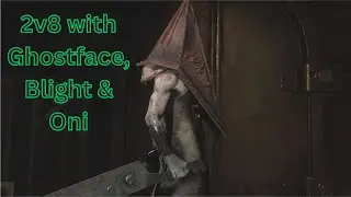 Pyramid Head in 2v8 mode with the homies - DBD 2v8 @FartFoot2169 @Frisco-Gaming