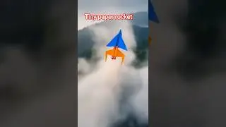 different types of paper plane/ tinyplanes/ mini paper rocket 🚀🚀🚀 #fly #ytshorts #shorts