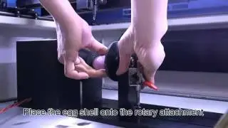 GCC LaserPro использует лазерный гравер для создания собственных пасхальных яиц