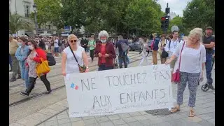 Tours - Manifestation Anti Pass sanitaire du 21 08 2021