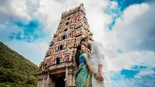 Coimbatore&rsquo;s Most Beautiful Pre-Wedding! 💍 Adarsh &times; Deekshitha | Temple & Street Vibes