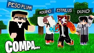 PESO PLUMA ENTRA a WBNS x MINECRAFT 😨