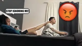 ИГНОРИРУЮ ШАЛОСТЬ МОЕЙ ДЕВУШКИ! **ОНА ПЛАКАЛА**