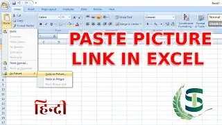 Paste Picture Link | How do I copy and paste a picture in Excel?
