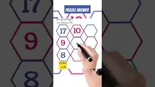 Math Puzzle with Answer ✨#maths #puzzleanswer #shortsfeed #viralvideo #iqtest #youtubeshorts #viral