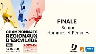 Championnat régional de Bloc d'Occitanie - FINALE Sénior