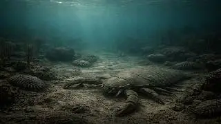🌍 The Ocean That Belonged to Arthropods  #Jaekelopterus #PrehistoricEarth #Evolution