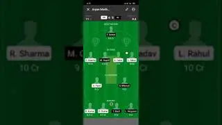 India vs New Zealand Dream Team Today Match#maddheshiya0777 #dream11 #dreamteam