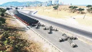 Bus Spinner vs Car Crashes #2 Beamng drive