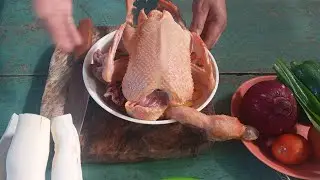 Receta de como hacer un caldo de pato super delicioso 😋😋🦆🦆🦆