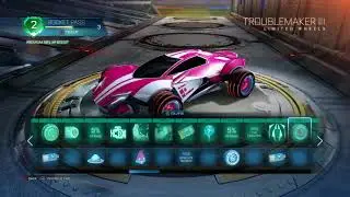 Rocket League - Premium Rocket Pass Items (Up to tier 70)