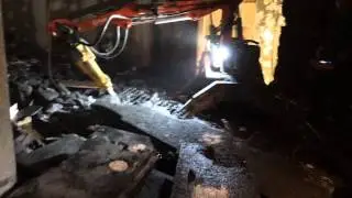 Bank Vault demolition by Spartan Demolition