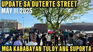 LIVE UPDATE DUTERTE STREET THE HAGUE NETHERLANDS WITH KABABAYANS OFW SUPPORT FPRRD | MAY 11, 2025