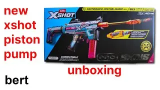 bert: unboxing the new xshot motorized piston pump