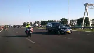 Funeral procession flight MH17