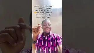 Christ m'a toujours apport&eacute; un beau sourire � qui pr&eacute;c&egrave;de ma victoire dans mes combats.#adorateur