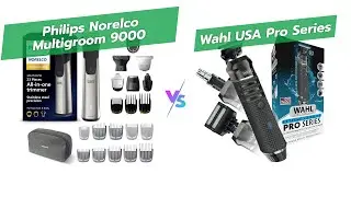 🧔 Norelco Philips vs Wahl Trimmer Comparison! ✂️