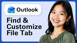 How To Find & Customize File Tab In Outlook (Complete Guide)