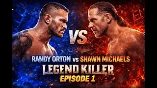 Legend Killer Begins 😈 Randy Orton vs Shawn Michaels | TLC Match | WWE HCTP Gameplay
