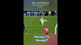 Real Mentalitas!!Comeback dramatis,1% peluang msh bisa menang??! #realmadrid #rodrigogoes#comeback