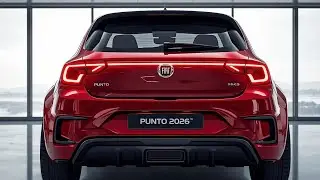 FIAT PUNTO 2026 &ndash; Il Ritorno dell&rsquo;Icona Italiana! 🔥 Design Futuristico e Tecnologia Elettrica