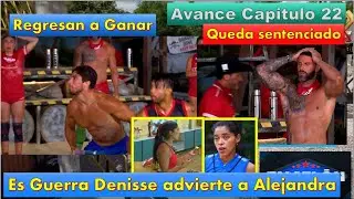 Denisse explota Advierte a Alejandra Ganan sentencia Lorenzo o Polo? Avance Capitulo 22 Exatlon EEUU