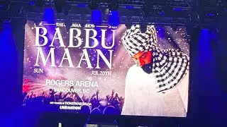 Babbu maan |Rogers Arena |Vancouver |2025|Part 1
