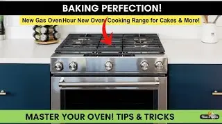 How To Use New Gas Oven/ Cooking Range Oven for Baking
