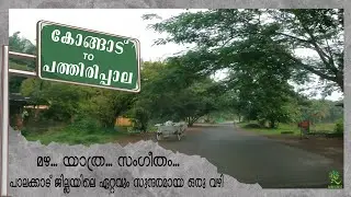One of the most beautiful road in Palakkad, Kerala | Kongad to Pathirippala | Going Forest