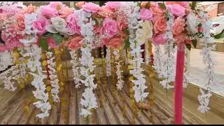 Bridal entry flower chadar