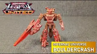 Обзор Infernac Universe Bouldercrash Core class Legacy United Музей Р-ТФ