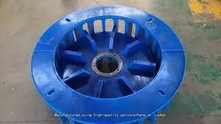 Cheap Chinese flotation machine parts Urethane impeller and cover plate