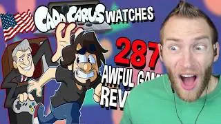 ГОДЫ КЛИНТОНА! Реакция на комичный мир 287 ХУДШИХ обзоров игр от Caddicarus