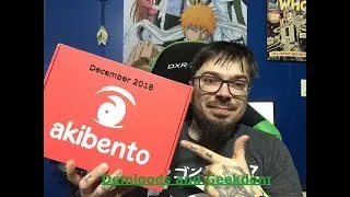 Akibento Subscription Box - December 2018