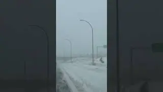 Crazy snow and visibility today. Keep safe guys! #yeg #ExploreEdmonton #Travelalberta