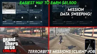 GTA Online: Data Sweep | Fastest & Easiest Method | Client Job (Terrorbyte Missions)