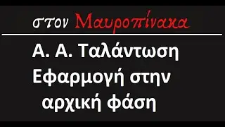 Απλή Αρμονική Ταλάντωση  - Εφαρμογή στην αρχική φάση