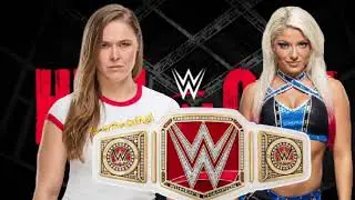 Hell in a Cell 2018 Match Card