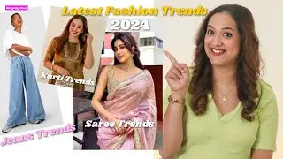 Latest Fashion Trends 2024 | Kurtis Jeans Sarees Latest Trends | Perkymegs Hindi
