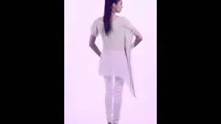 One Sided Kaftan Drape Top.MP4