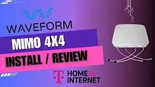 Waveform MIMO 4x4 Antenna Installation Discussion and Review | T-Mobile Home Internet