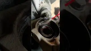 How to clean Wheel Bearing Rust cleaning #rust #cleaning #