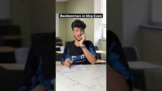 Students in Mcq Exam 😂 #shorts #relatable #students