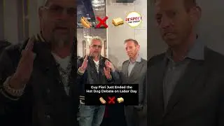 👉 Guy Fieri Settles the Hot Dog Debate on Labor Day 🌭🇺🇸 | Respect the Chain