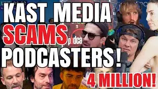 Kast Media SCAMS Podcasts Out Of 4 MILLION! Theo Von Coffeezilla Brenden Schaub Colin Thomson $PODC
