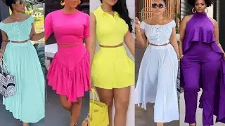 Stylish Two-Piece Outfit Ideas | Trendy 2-Piece Dress Design Inspiration