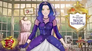 A Dress Fit for a Queen 👰  | Mal and Ben's Royal Wedding | Descendants