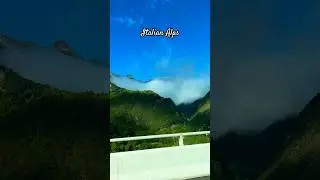Italian Alps 🇮🇹 Beautiful Mountains and Clouds in Italy 🇮🇹 Travel Vlog from Italy 🇮🇹