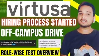 Virtusa Official Hiring Process Started 🔥 | NeuralHack 2025 Test Mail Out | Java FSD Role Details 🚀